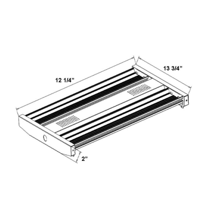 Westgate LLHB4 50W LED Linear High Bay