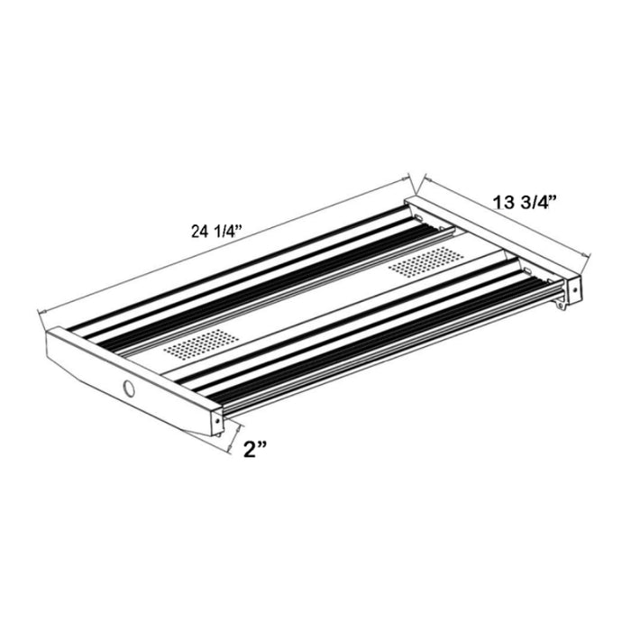 Westgate LLHB4 50W/80W/100W LED Linear High Bay, 480V