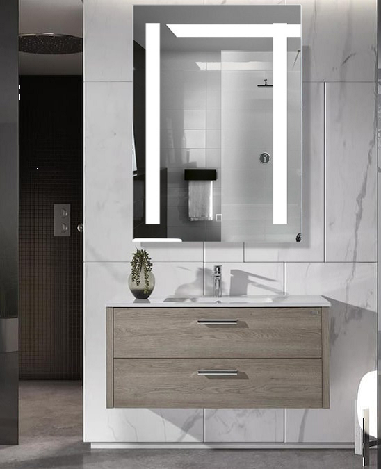 Westgate LMIR 36x24 39W LED Mirror And Cabinet Dimming With Defogger Feature, CCT