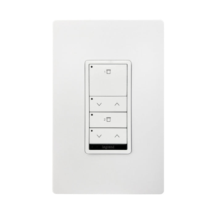 Wattstopper LMSH-SW222 DLM Wired Shade Switch, 2-Button/2-Rocker
