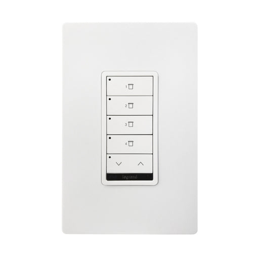 Wattstopper LMSH-SW241 DLM Wired Shade Switch, 4-Button/1-Rocker
