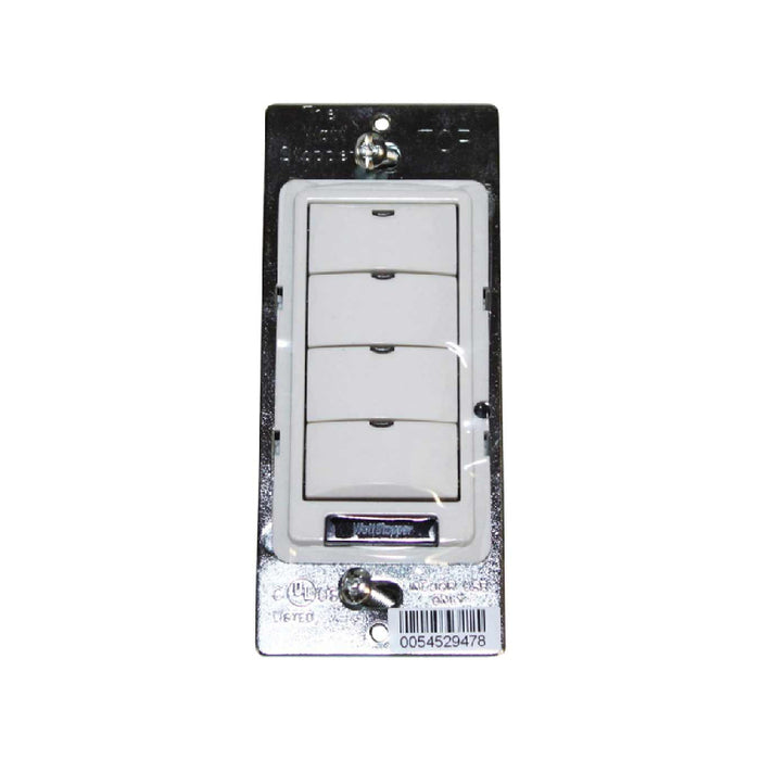 Wattstopper LMSW-104 Digital Switch, 4-button w/infrared