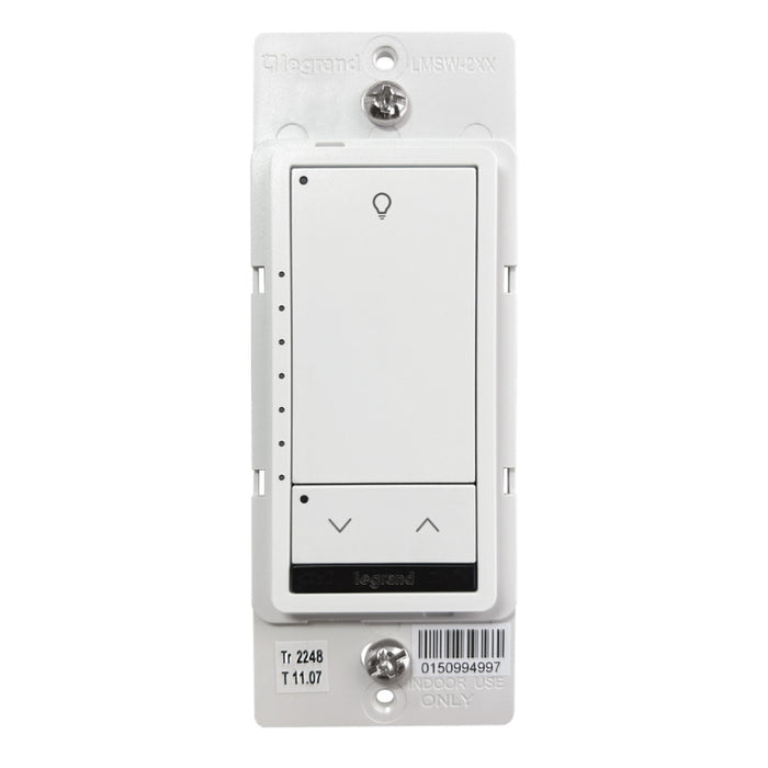 Wattstopper LMSW-211 DLM Wired Standard Wall Switch, 1-Button/1-Rocker