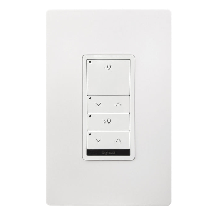 Wattstopper LMSW-222 DLM Wired Standard Wall Switch, 2-Button/2-Rocker