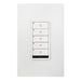 Wattstopper LMSW-250 DLM Wired Standard Wall Switch, 5-Button