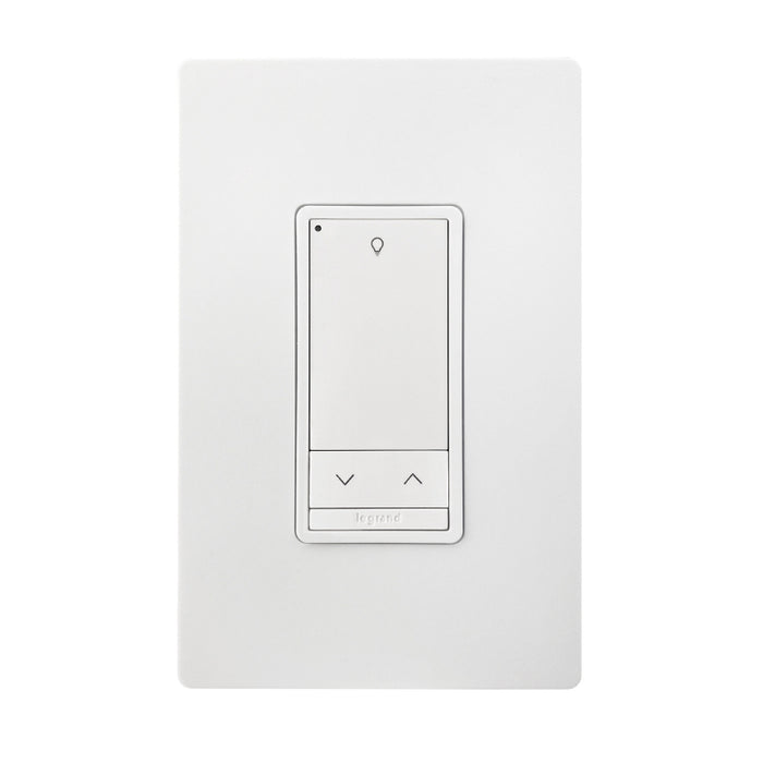Wattstopper LMSW-611-S DLM Wireless Wall Slim Switch, 1-Button/1-Rocker