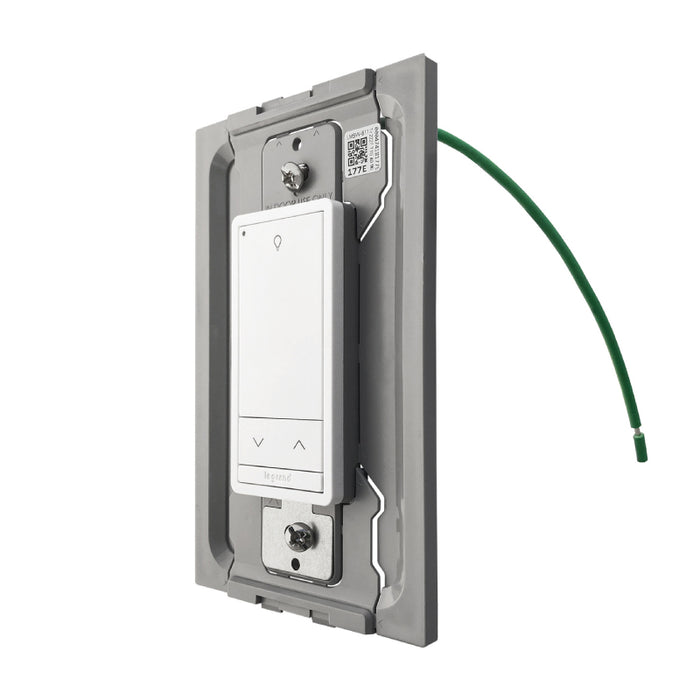 Wattstopper LMSW-611-S DLM Wireless Wall Slim Switch, 1-Button/1-Rocker