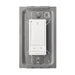 Wattstopper LMSW-611-S DLM Wireless Wall Slim Switch, 1-Button/1-Rocker