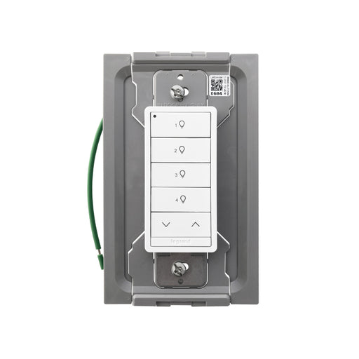 Wattstopper LMSW-641-S DLM Wireless Wall Slim Switch, 4-Button/1-Rocker
