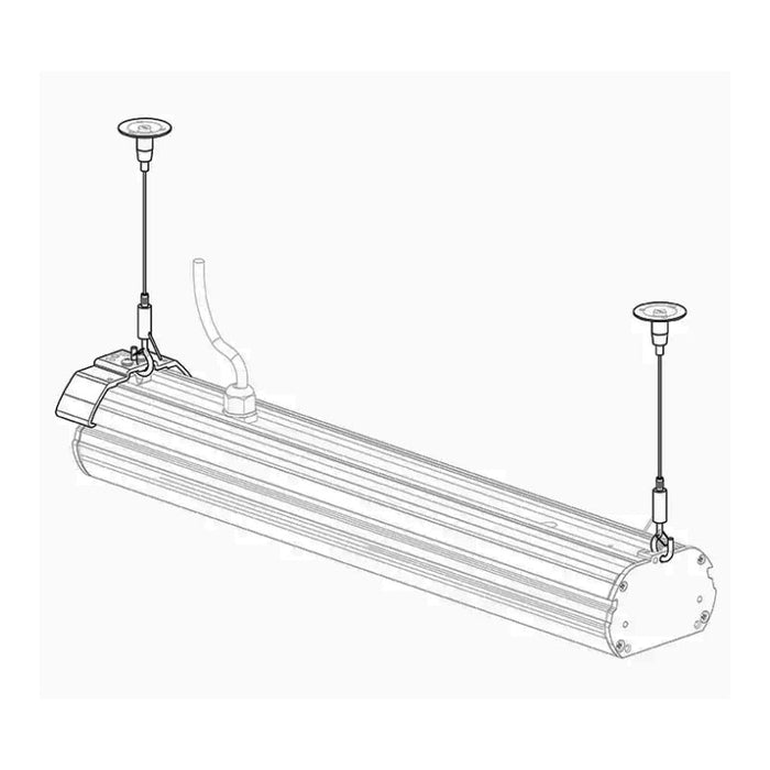Westgate LOHB-A 3.3ft Adjustable Aircraft Suspension Cables with hooks