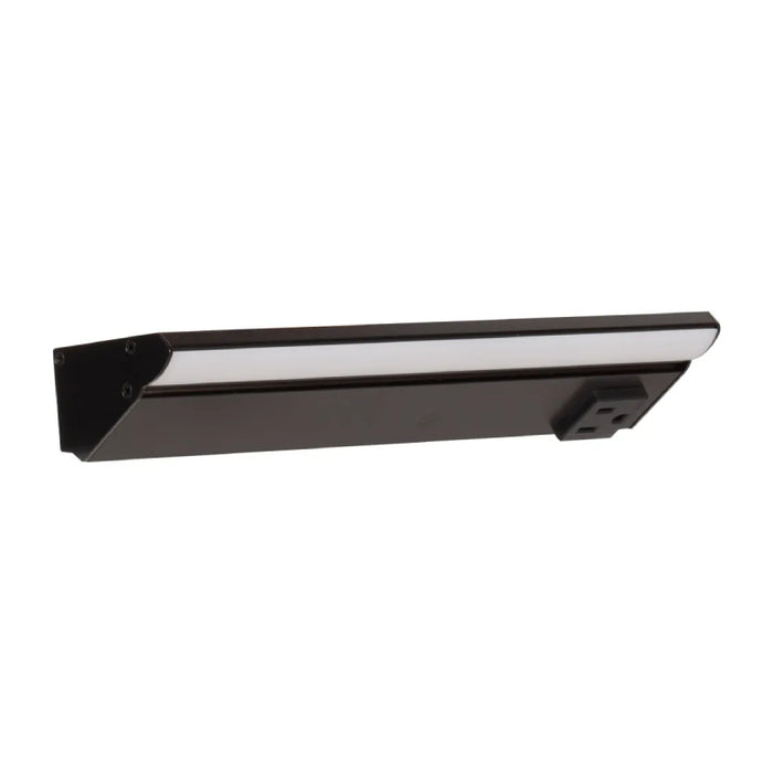 Task Lighting LP10 10.5" RM Series Lighted Power Strip, Tunable White 2700K - 5000K - Black