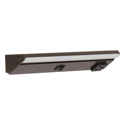 Task Lighting LP10QD 10.5" DV Series Lighted Power Strip - Bronze