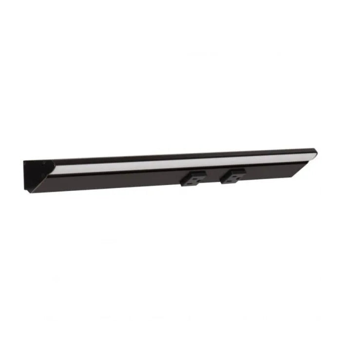 Task Lighting LP18 18.5" RM Series Lighted Power Strip, Tunable White 2700K - 5000K - Black
