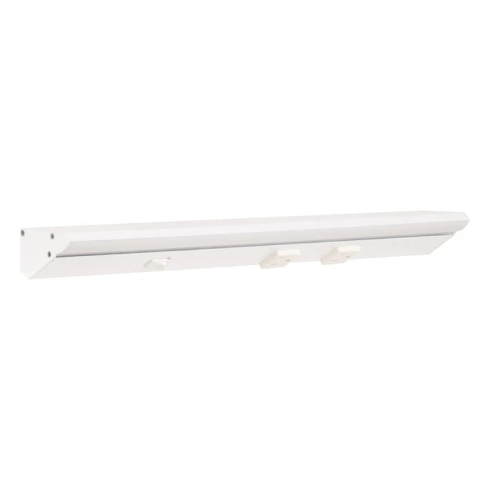 Task Lighting LP18QD 18.5" DV Series Lighted Power Strip - White