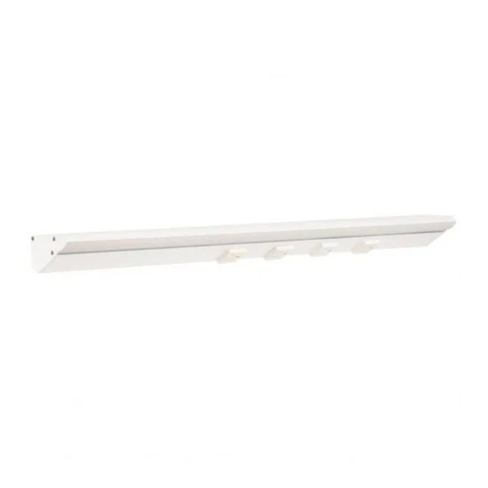 Task Lighting LP24 24.5" RM Series Lighted Power Strip, Tunable White 2700K - 5000K - White
