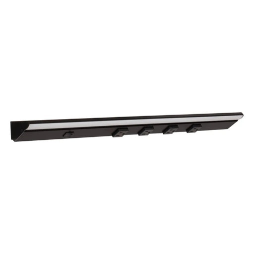 Task Lighting LP24QD 24.5" DV Series Lighted Power Strip - Black