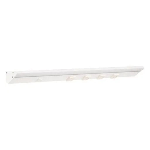 Task Lighting LP24QD 24.5" DV Series Lighted Power Strip - White