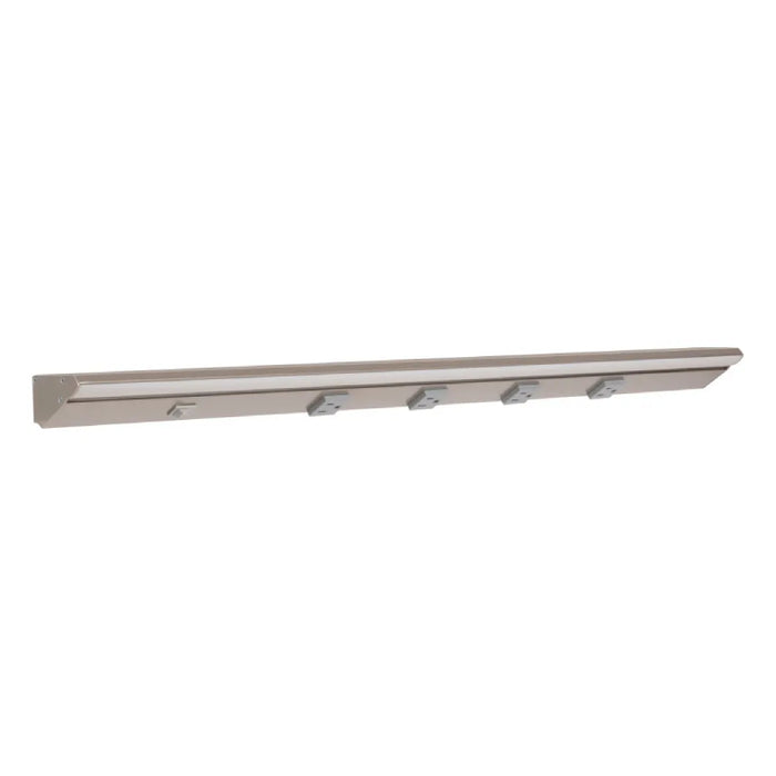 Task Lighting LP30QD 30.5" DV Series Lighted Power Strip - Satin Nickel