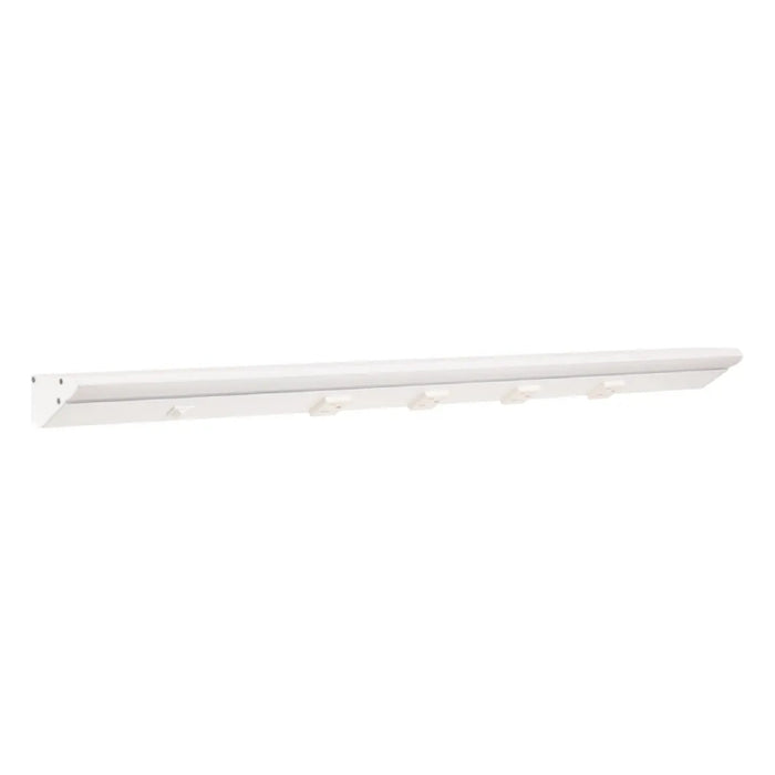 Task Lighting LP30QD 30.5" DV Series Lighted Power Strip - White