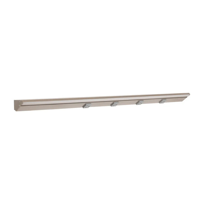 Task Lighting LP36 36.5" RM Series Lighted Power Strip, Tunable White 2700K - 5000K - Satin Nickel