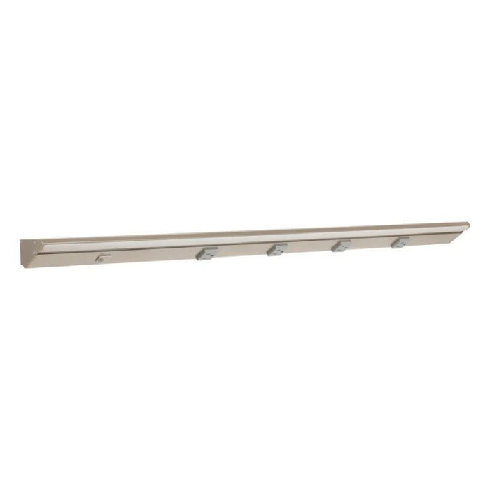 Task Lighting LP36QD 36.5" DV Series Lighted Power Strip - Satin nickel