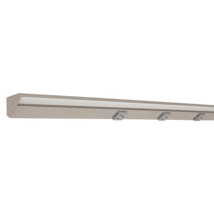 Task Lighting LP42 42.5" RM Series Lighted Power Strip, Tunable White 2700K - 5000K