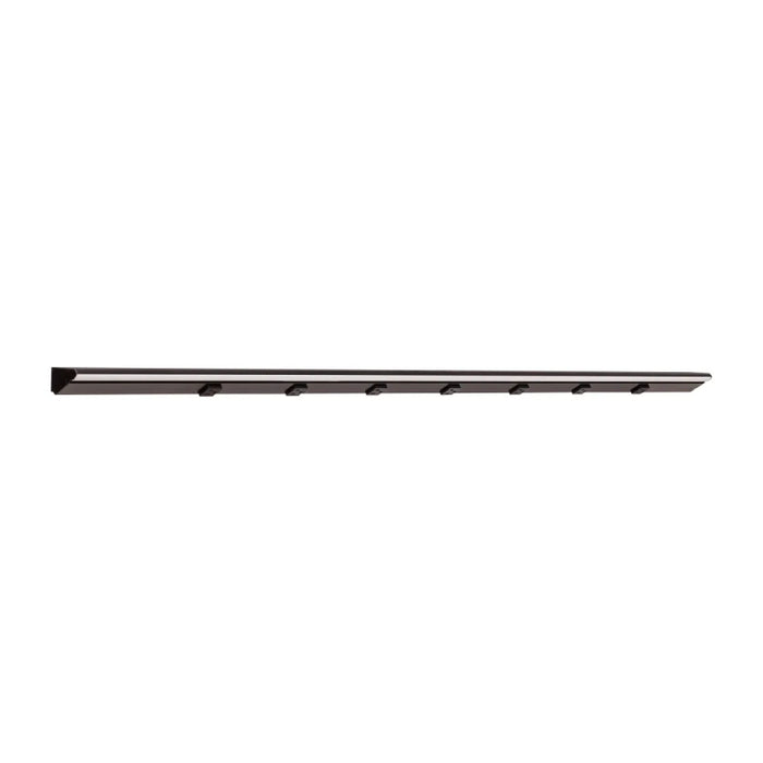 Task Lighting LP60 60.5" RM Series Lighted Power Strip, Tunable White 2700K - 5000K - Black