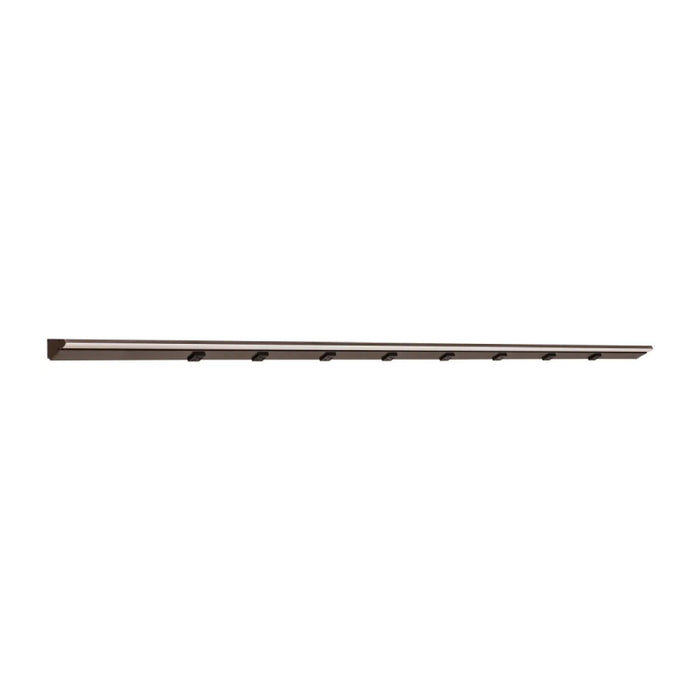 Task Lighting LP72 72.5" RM Series Lighted Power Strip, Tunable White 2700K - 5000K - Bronze