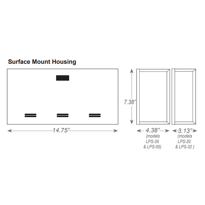 Dual-Lite LPS Series Central Lighting Micro Inverter