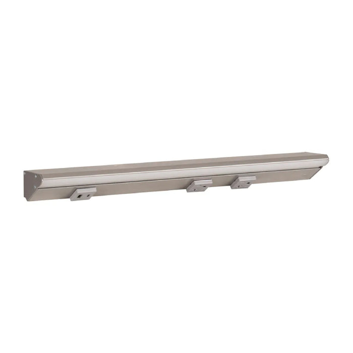 Task Lighting LPUL18 18.5" RM USB Series Lighted Power Strip with USB-A/C, Tunable White 2700K - 5000K- Satin Nickel