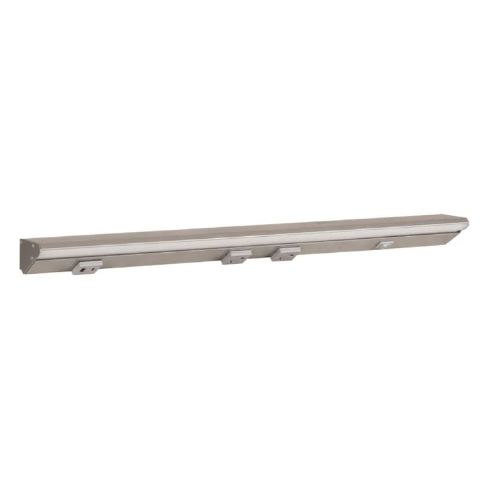 Task Lighting LPU24 24.5" DV USB Series Lighted Power Strip with USB-A/C - Satin Nickel/Left