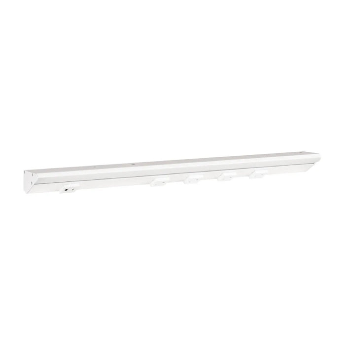 Task Lighting LPUL24 24.5" RM USB Series Lighted Power Strip with USB-A/C, Tunable White 2700K - 5000K - White