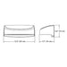 Stonco LPW16 4L LytePro 33W LED Wall Sconce, 4500 lm, 120-277V