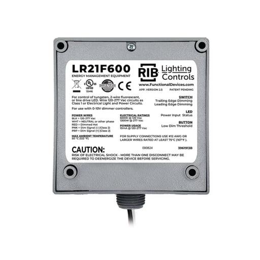 Greengate LR21F600 120/277V 0-10V Controlled Phase Dimmer