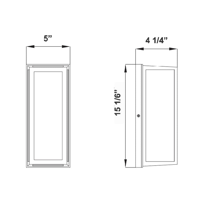 Westgate LRS-P2 20W/25W/30W LED High Performence Wall Pack
