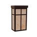 Westgate LRS-SH-12-MCTP 12" Shoji Window LED Wall Sconce, 9W/13W/17W & 3CCT Selectable, 120V