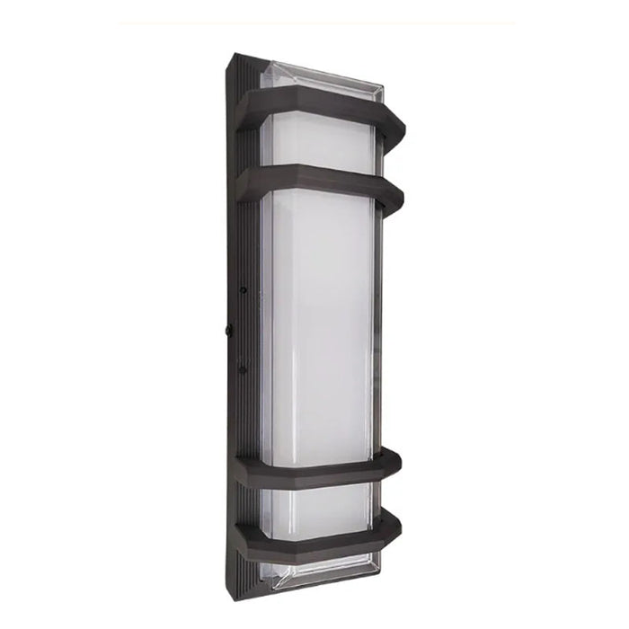 Westgate LRS-T1 20W 16" Tall LED Outdoor Wall Sconce CCT Selectable 120V