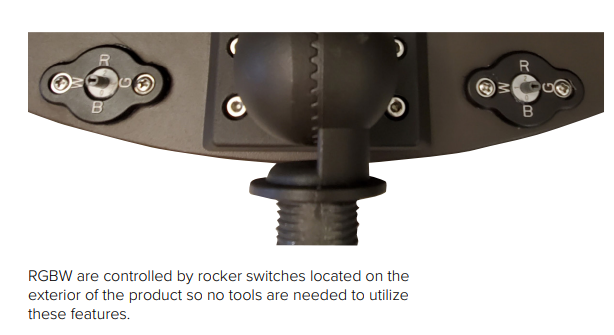 EXO LSP-RGBW Lightscaper RGBW 17W LED Outdoor Flood Light