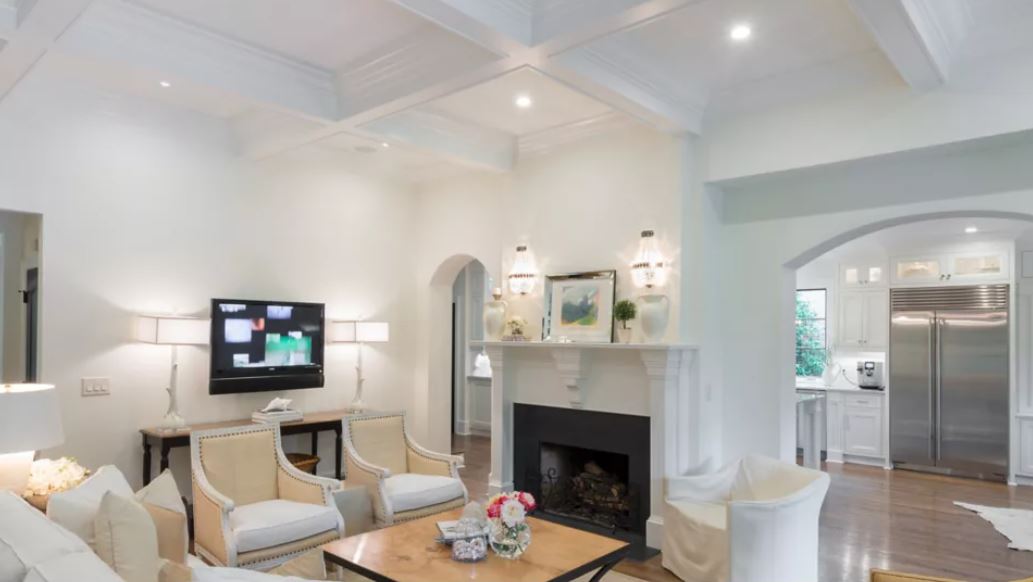 Halo LT4 4" 6.6W LED Retrofit Module with Baffle Trim, 5CCT Selectable, 600 Lumens, 120V, Matte White