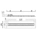 Westgate LTRG Series LED Architectural Grille Troffer, Power & 3CCT Selectable, 120-277V, 0-10V Dimming