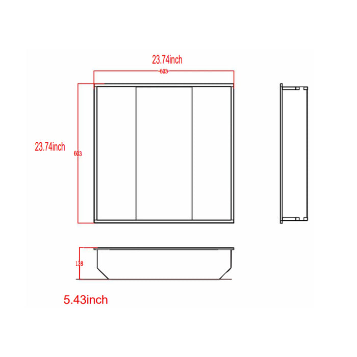 Westgate LTRI Series LED Indirect Mesh-Basket Troffer Lights, Power & 4CCT Selectable, 120-277V, 0-10V Dimming