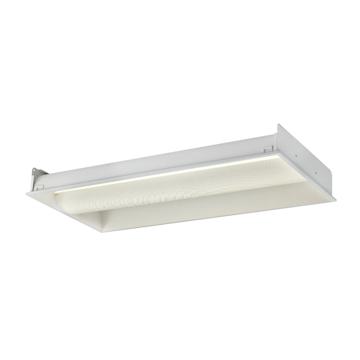 Westgate LTRI Series LED Indirect Mesh-Basket Troffer Lights, Power & 4CCT Selectable, 120-277V, 0-10V Dimming