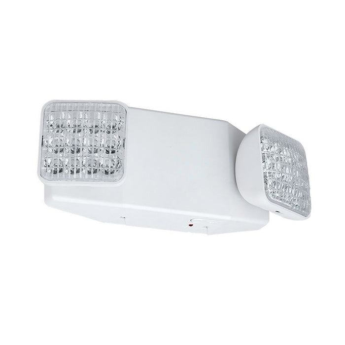 Lumination LUMEL Series Square Head LED Emergency Light, 120/277 Input, NiCad Battery