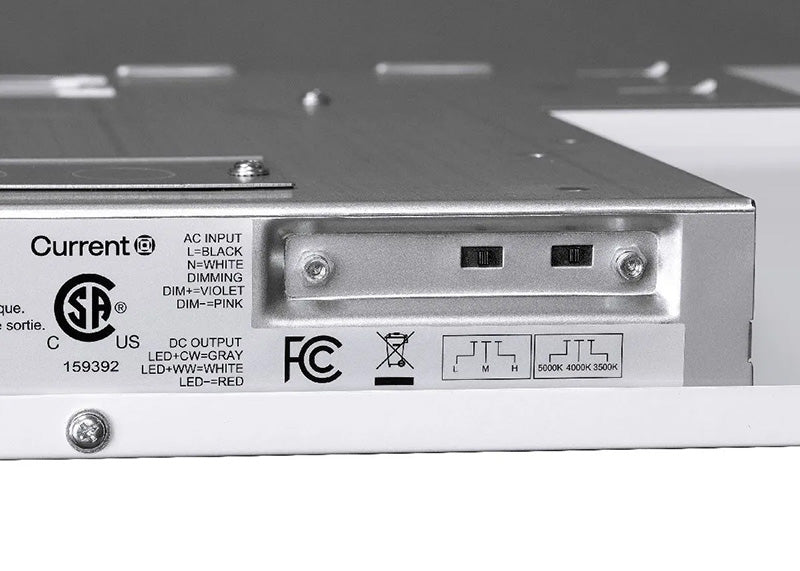 Lumination PCL 2x2 23W/27W/38W LED Volumetric Troffer, 3500K/4000K/5000K Selectable, 3250/3750/5000 Lumens, 120-347V