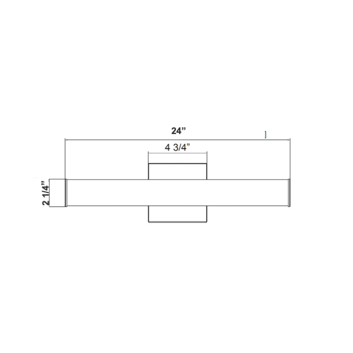 Westgate LVD-24 24" LED Vanity Light