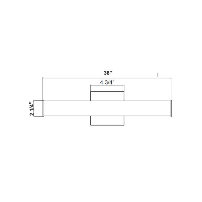 Westgate LVD-36 36" LED Vanity Light
