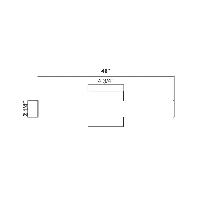 Westgate LVD-48 48" LED Vanity Light