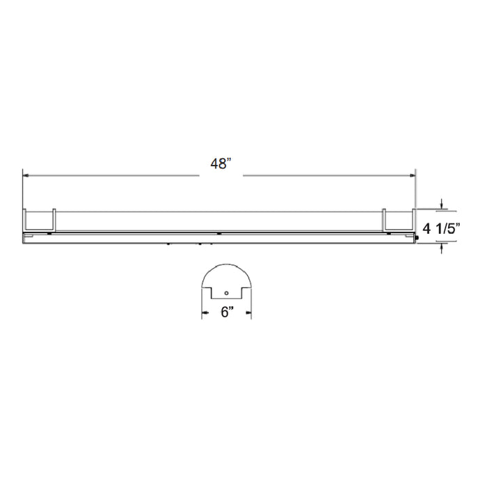 Westgate LVE-48 48" LED Vanity Light
