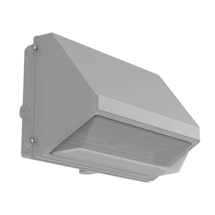 Westgate LWPMAX 40W/60W/80W LED Max-Feature Cut-Off Wall Pack, Power & 3CCT Selectable - Silver