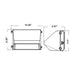 Westgate LWPMAX 100W/120W/150W LED Max-Feature Cut-Off Wall Pack, Power & 3CCT Selectable